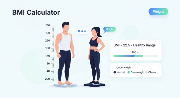 BMI Calculator - Body Mass Index Calculator