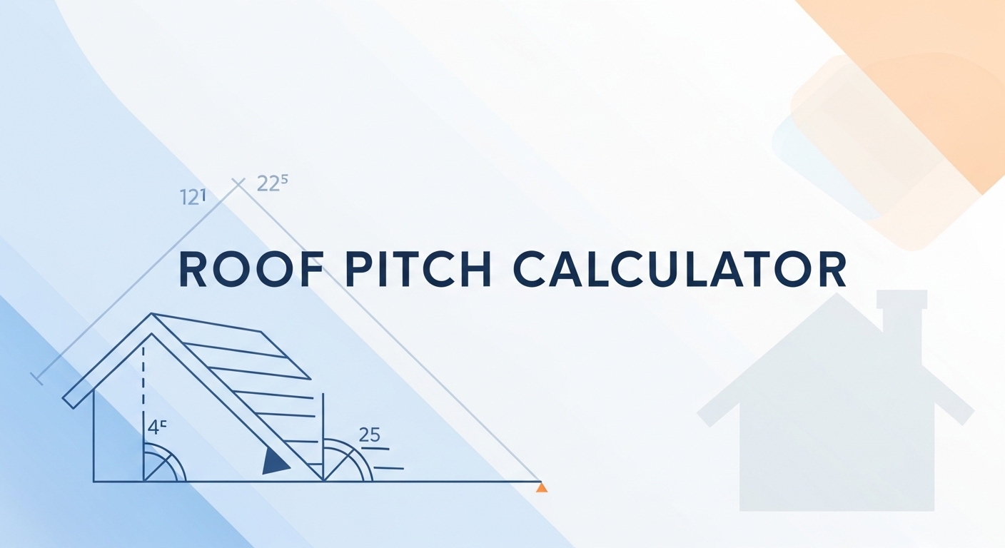 Roof Pitch Calculator